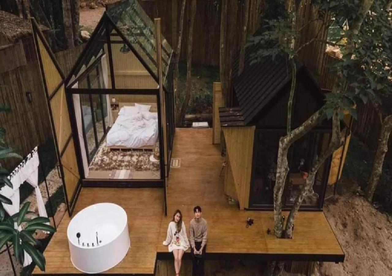 Отель Morning Star Glamping Ban Pok Nai Экстерьер фото