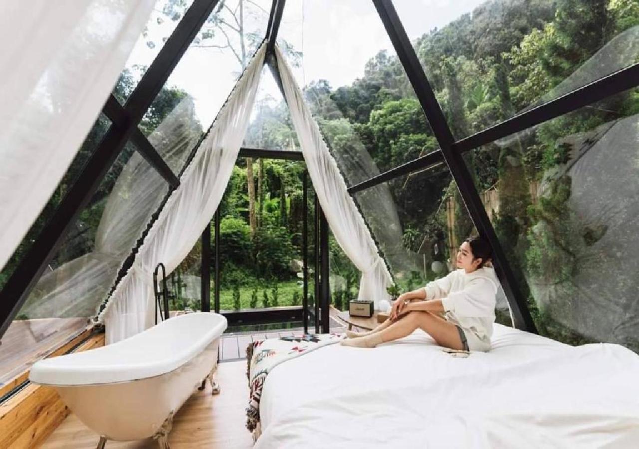 Отель Morning Star Glamping Ban Pok Nai Экстерьер фото