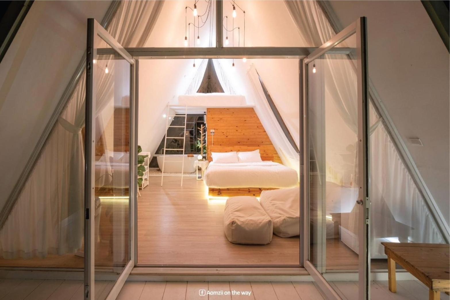 Отель Morning Star Glamping Ban Pok Nai Экстерьер фото