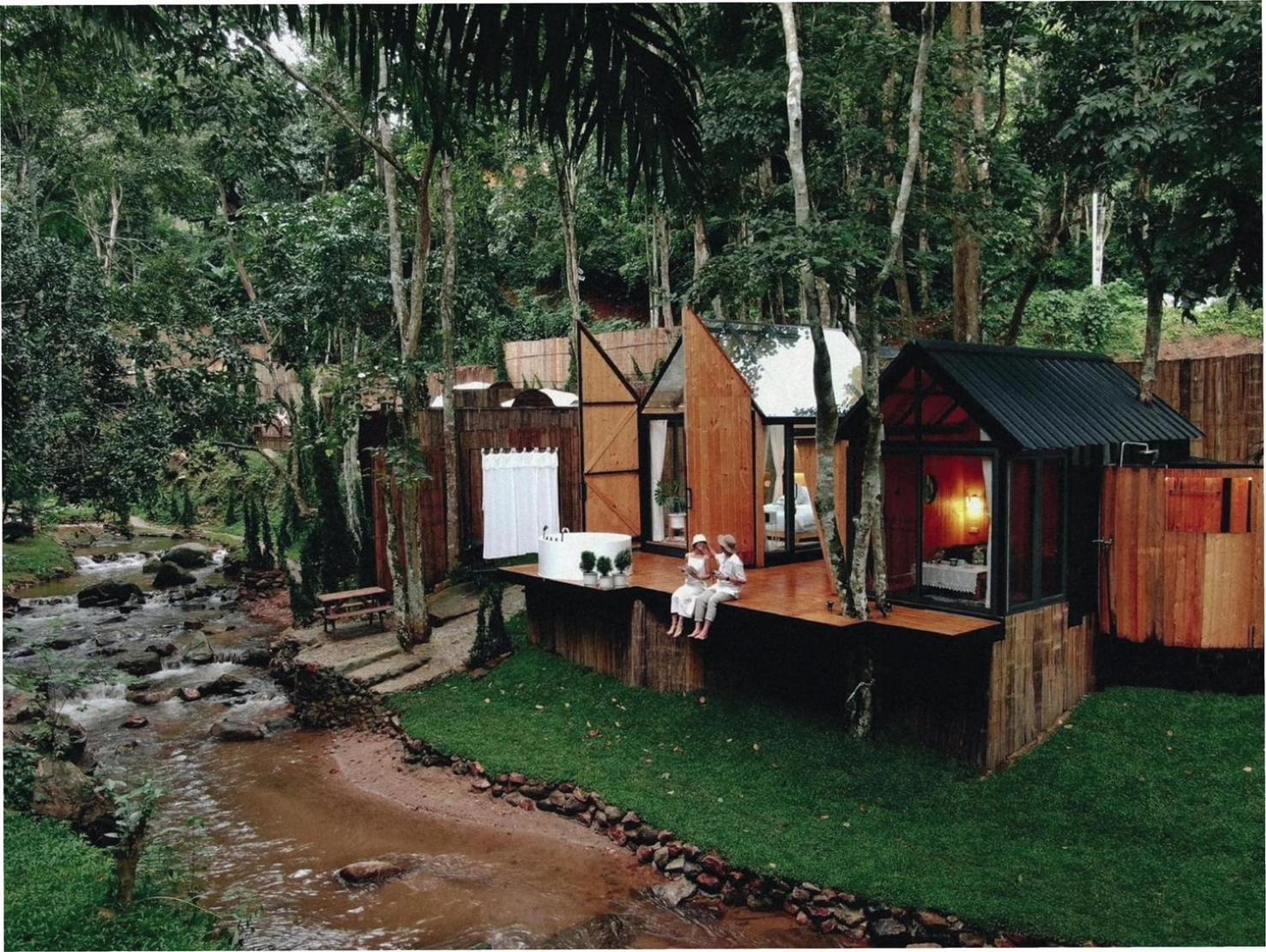 Отель Morning Star Glamping Ban Pok Nai Экстерьер фото