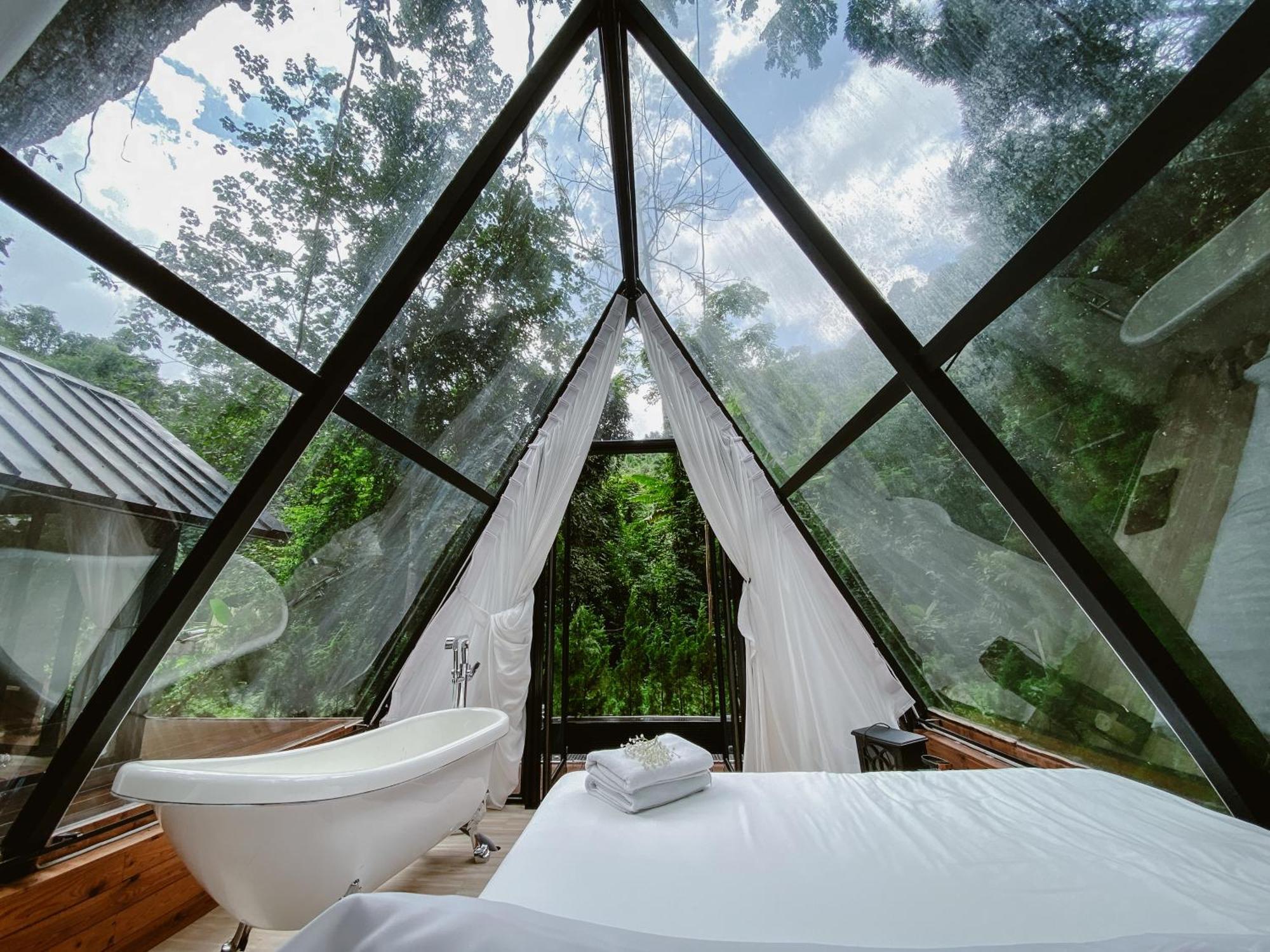 Отель Morning Star Glamping Ban Pok Nai Экстерьер фото