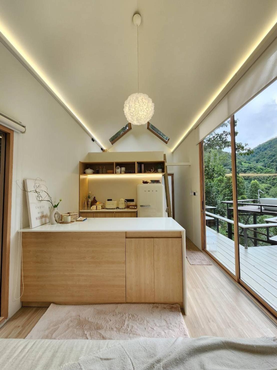 Отель Morning Star Glamping Ban Pok Nai Экстерьер фото