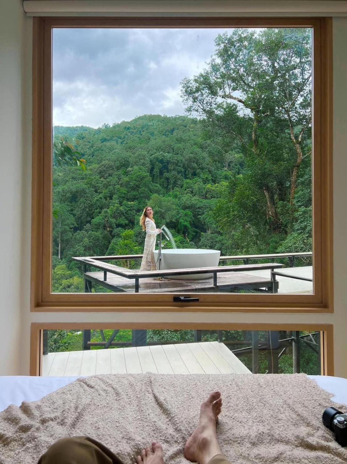 Отель Morning Star Glamping Ban Pok Nai Экстерьер фото