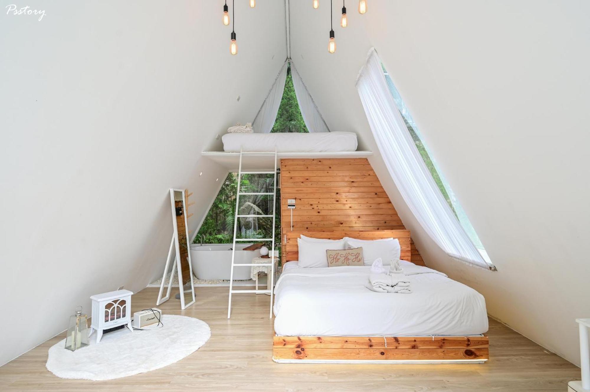 Отель Morning Star Glamping Ban Pok Nai Экстерьер фото