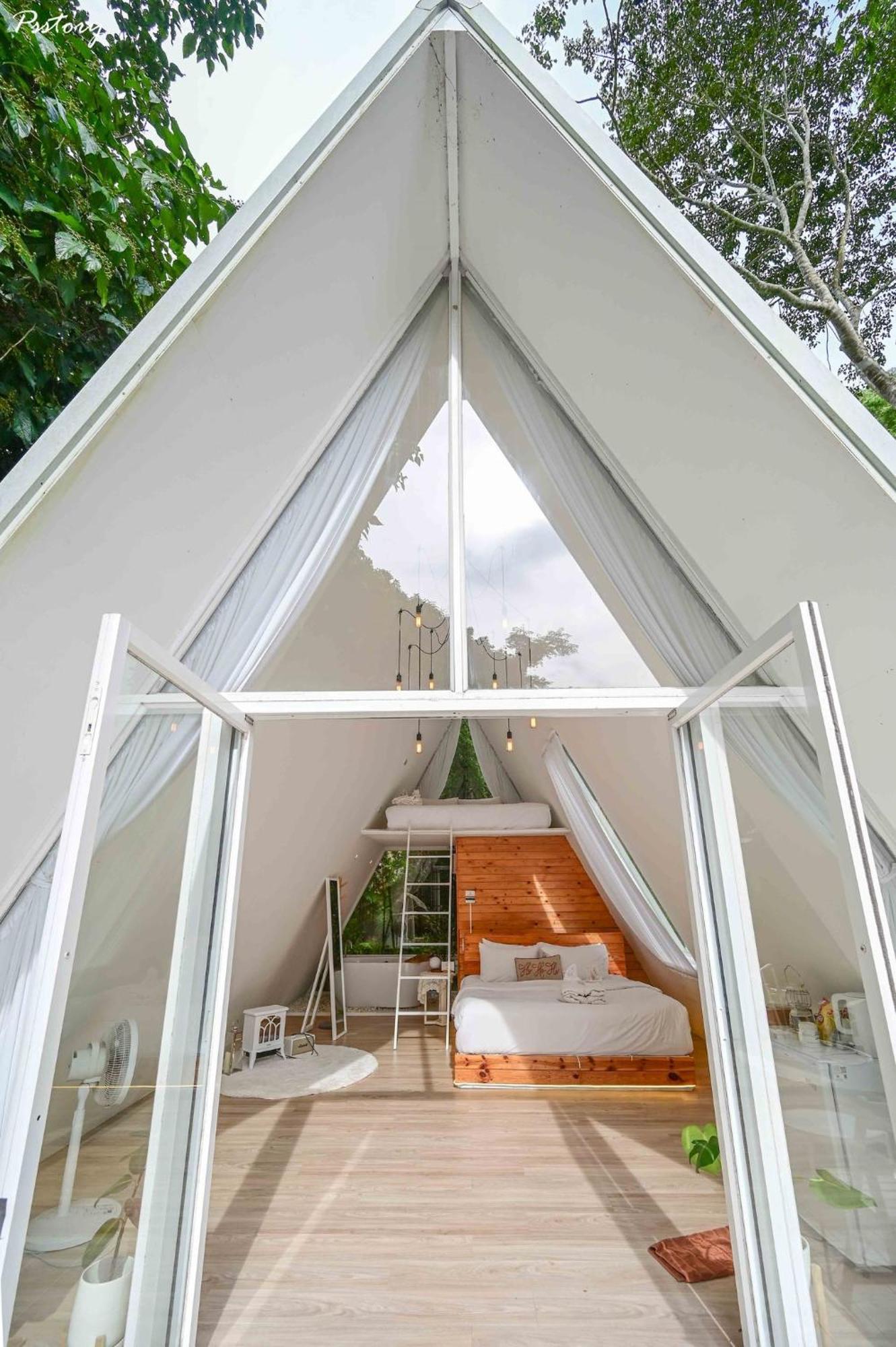 Отель Morning Star Glamping Ban Pok Nai Экстерьер фото