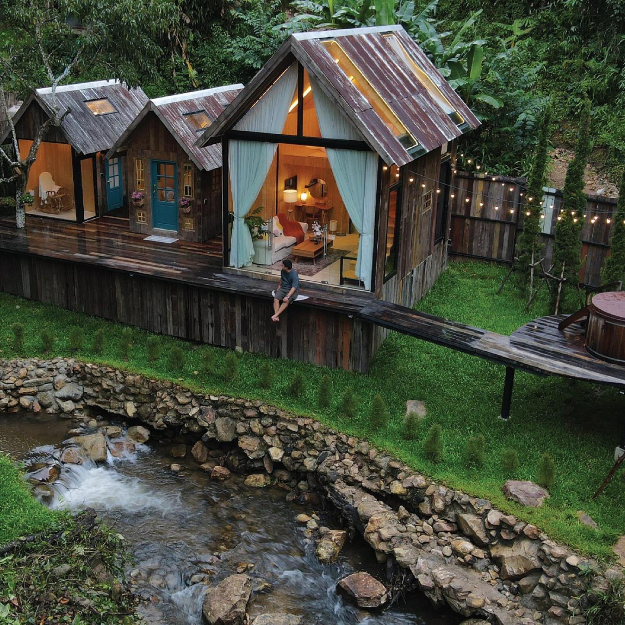Отель Morning Star Glamping Ban Pok Nai Экстерьер фото